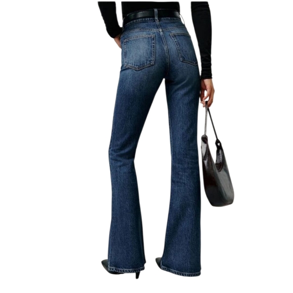 Reformation Margot High Rise Flare Jeans 30x33 70s Retro - Picture 3 of 14